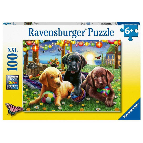 Puzzel (100XXL) Honden picknick