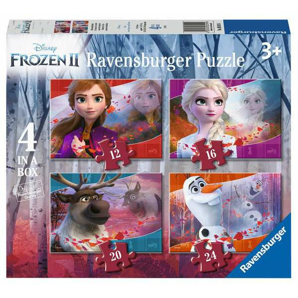 Puzzel (12+16+20+24) Frozen 2