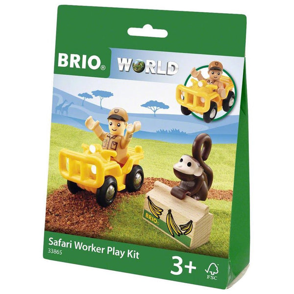 BRIO Safari Worker Play Kit