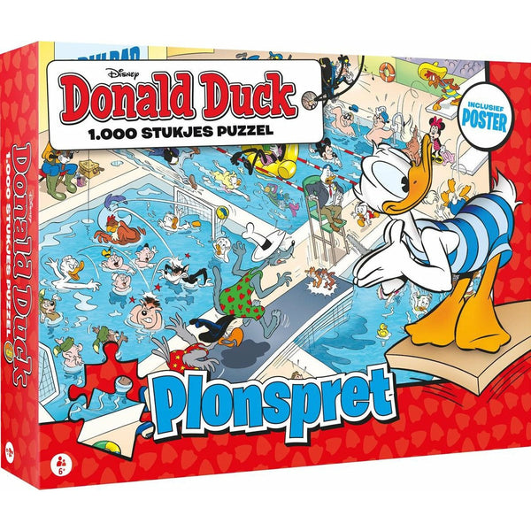 Puzzel Donald Duck Plonspret 2: 1000 stukjes