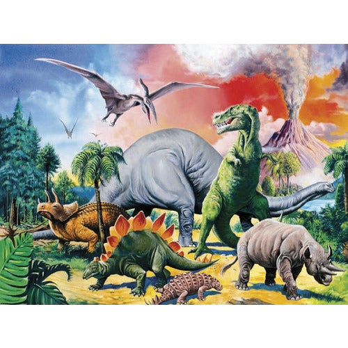 Puzzel (100XXL) Dinosauriers