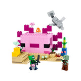 LEGO 21247 Minecraft Het Axolotl-huis