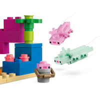 LEGO 21247 Minecraft Het Axolotl-huis