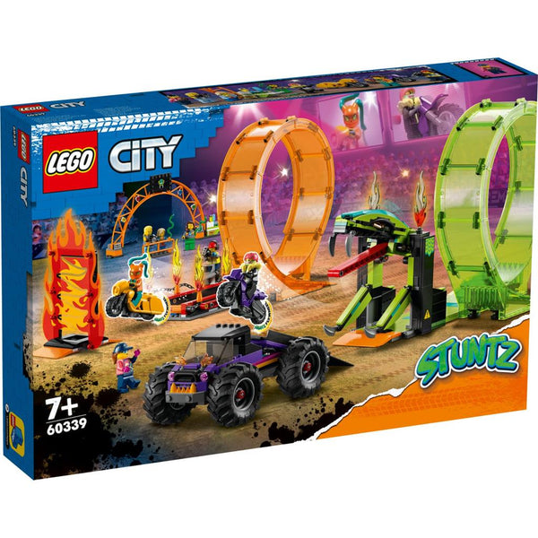 LEGO 60339 City Stuntz Dubbele Looping Stuntarena