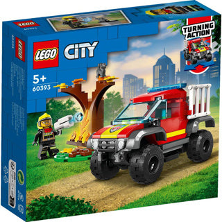 LEGO 60393 City 4x4 Brandweertruck redding