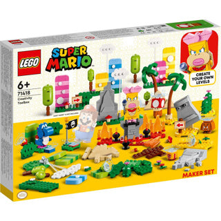 LEGO 71418 Mario Makersset: Creatieve gereedschapskist