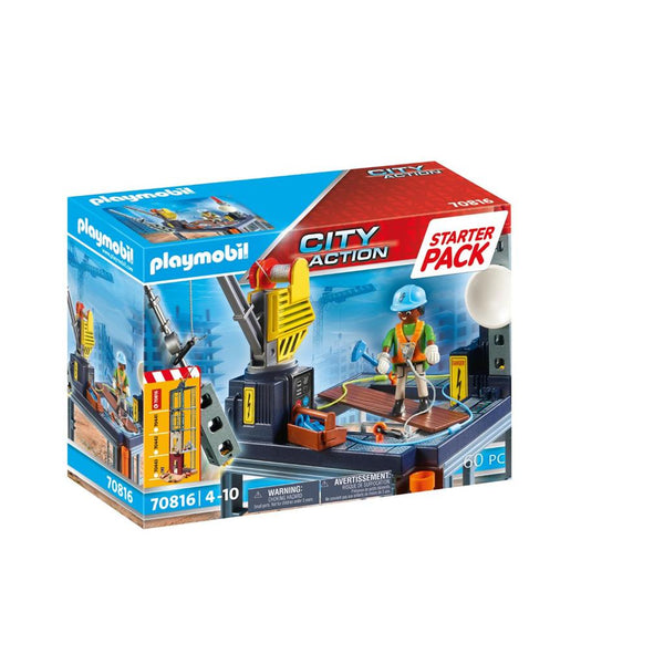 70816 Starterspack Bouwplaats Playmobil