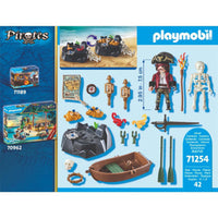 Playmobil Starterpack 71254 Piraat Met Roeiboot