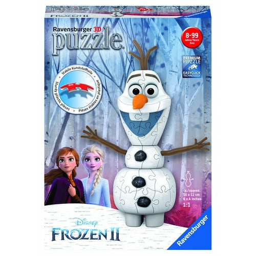 3D puzzel 54: OLAF frozen 2