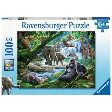Puzzel (100XXL) Jungle dieren