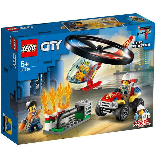 60248 Brandweerhelikopter reddingsoperatie Lego