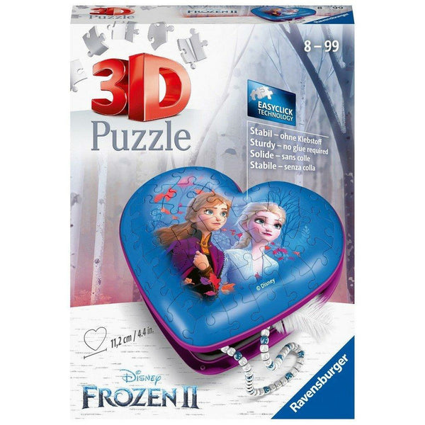 Puzzel Hartendoosje Frozen 2 3d: 54 stukjes (112364)