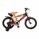 Volare Sportivo Kinderfiets - Jongens - 16 inch - Neon Oranje Zwart - Twee Handremmen